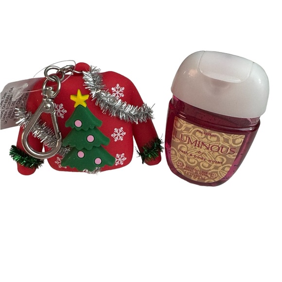 Bath & Bodyworks ugly Christmas sweater pocketbac - Picture 1 of 7